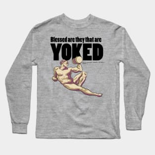 Blessed Are the Yoked Long Sleeve T-Shirt